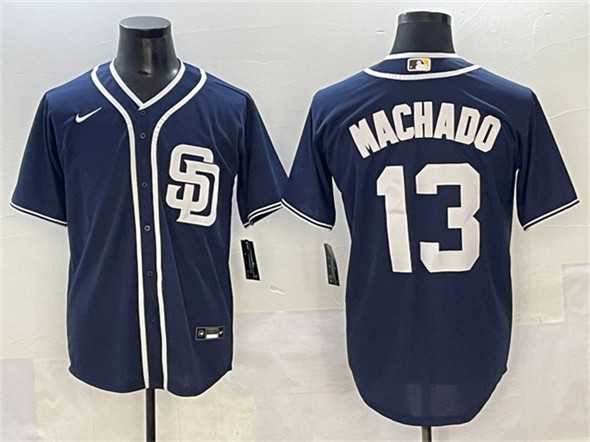Men's San Diego Padres #13 Manny Machado Navy Cool Base Stitched Jersey,We sell and wholesale Men's San Diego Padres #13 Manny Machado Navy Cool Base Stitched Jersey on line form chian!